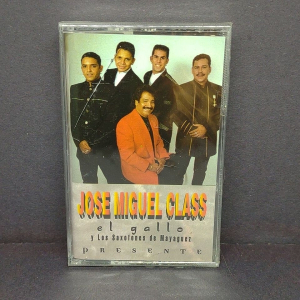 Jose Miguel Class El Gallo y Los Saxofones De Mayaguez - Presente Cassette Audio Tape