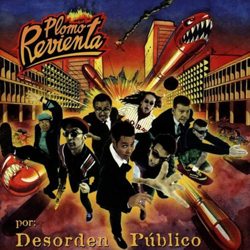 Desorden Publico - Plomo Revienta CD 1997 Cut-Out