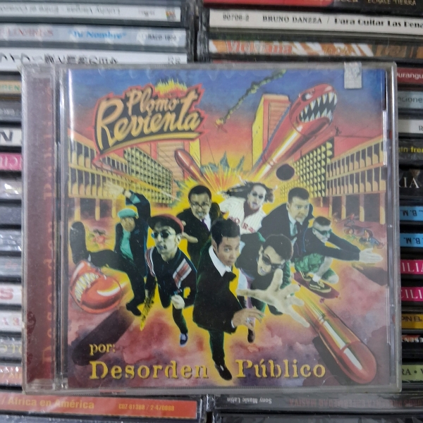 Desorden Publico - Plomo Revienta CD 1997 Cut-Out