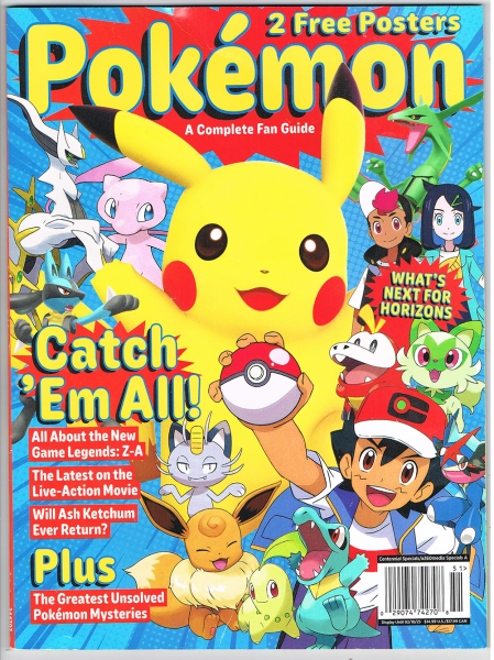 Pokemon A Complete Fan Guide Magazine 2024