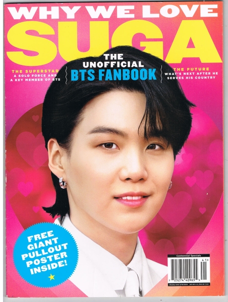 BTS Why We Love Suga The Unofficial Fanbook Magazine 2024