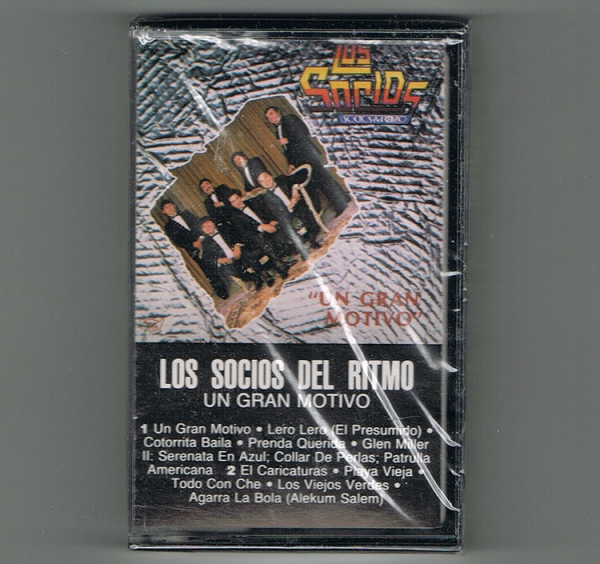 Socios Del Ritmo - Un Gran Motivo CASSETTE AUDIO TAPE 1986