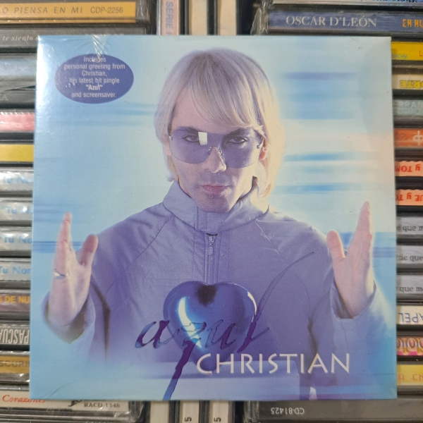 Christian Castro - Azul CD SINGLE PROMO SENCILLO
