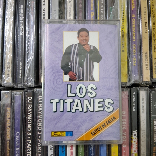 Los Titanes Exitos De Salsa CASSETTE AUDIO TAPE