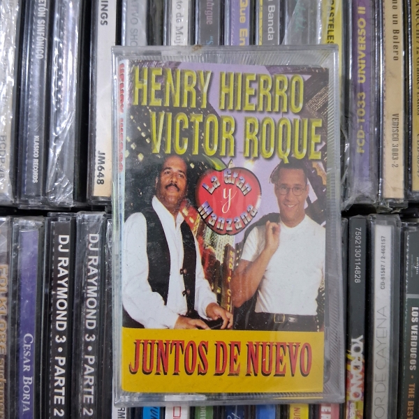 Henry Hierro & Victor Roque - Juntos De Nuevo CASSETTE AUDIO TAPE