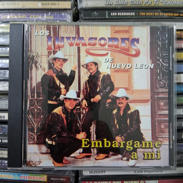 Los Invasores De Nuevo Leon - Embargame A Mi CD 1996