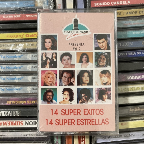 14 Super Exitos 14 Super Estrellas CASSETTE AUDIO TAPE