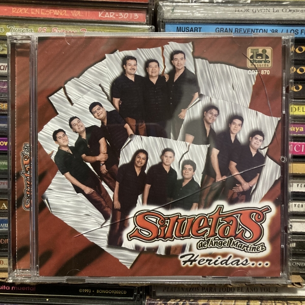 Siluetas De Angel Martinez - Heridas CD Like New
