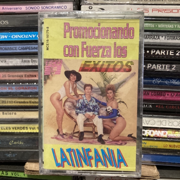  Varios Artistas - Latinfania Promocionando Con Fuerza Los Exitos Cassette Audio Tape