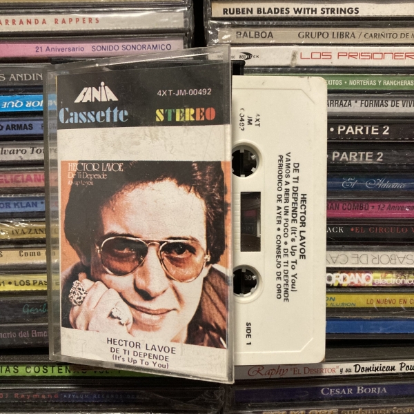 Hector Lavoe - De Ti Depende (It's Up To You) Cassette Audio Tape 1976 Pre-Own