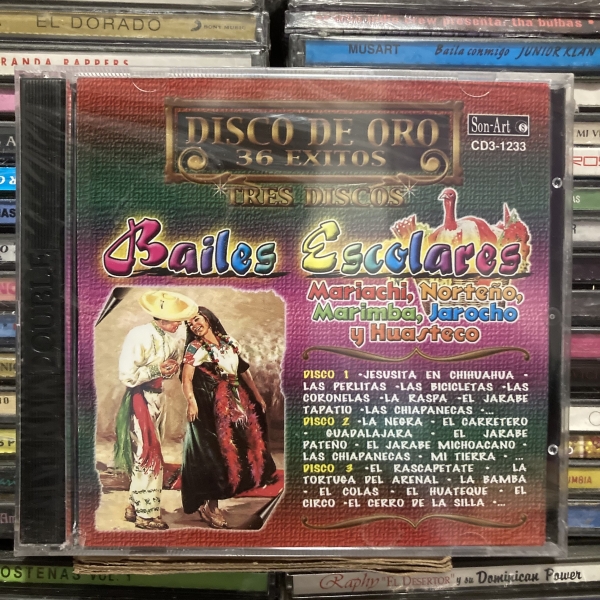 Bailes Escolares - Disco De Oro 36 Exitos 3CD