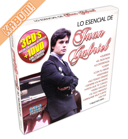 Juan Gabriel - Lo Esencial 3CD + DVD